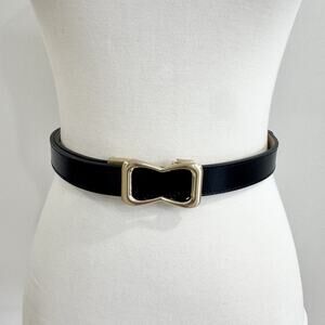 Nexbelt Ladies Classic Belt Janell Black one size leather adjust to your fit